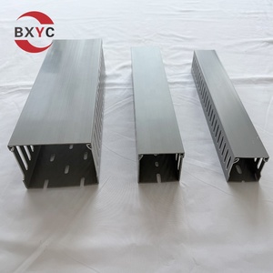 Goulotte électrique en PVC Boxun Yuncheng à fentes, protection de câbles au <span class=keywords><strong>sol</strong></span>, haute résistance aux chocs, résistante aux UV, ignifuge - Product Image 6