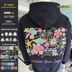 Felpe con Cappuccio Personalizzate di Alta Qualità con Vari Ricami, Campione Gratuito, Vendita all'Ingrosso, 100% Cotone, Felpe Oversize per Uomo e Donna - Product Image 1