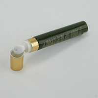 Tube d'emballage cosmétique vide de 15ml 30ml avec applicateur de tête de vibration en céramique pour crème pour les yeux pour les soins personnels