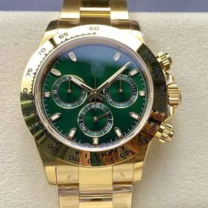 Montre mécanique de luxe circulaire dorée avec cadran en cristal de saphir et mécanisme tourbillon, montre multifonctionnelle pour homme - Product Image 2
