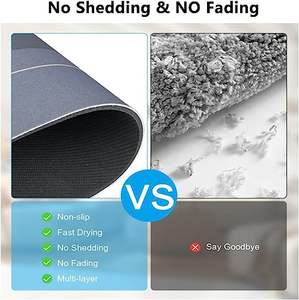 אמבט מחצלת סופר סופג לא להחליק בוץ בוץ diatom חדר אמבטיה שטיח ייבוש מהיר אמבטיה מותאם אישית מחצלת מטבח כניסה דלת מחצלות טאפטיס דה ביין - Product Image 6