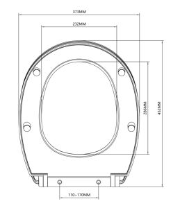 <span class=keywords><strong>Tapa</strong></span> de Inodoro Redonda <span class=keywords><strong>Universal</strong></span> de PP, Superventas en Europa, para Baño - Product Image 6