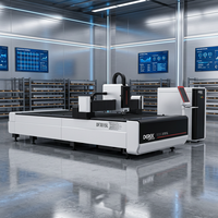 Máquina de Corte por Láser de Fibra CNC de 3 Ejes de Alta Precisión Derek 3000W, Controlador Cypcut, Velocidad Máxima 40000mm/min, Refrigeración por Agua, Servo, Nueva IA