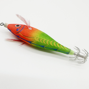 8.5cm calmar Rush Egi Jig appâts crevettes leurre lumineux japonais <span class=keywords><strong>Yo</strong></span> <span class=keywords><strong>Zuri</strong></span> Gambar flottant Sutte pieuvre calmar Jig - Product Image 3