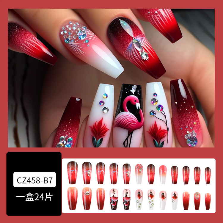 Cz458-b7 dulce fresco Cisne rojo [jalea pegamento estilo]