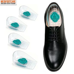 Coussinets de talon en gel de <span class=keywords><strong>silicone</strong></span> pour la <span class=keywords><strong>tendinite</strong></span> d'Achille, absorption des chocs, pour la fasciite plantaire et la maladie de Sever's - Product Image 3