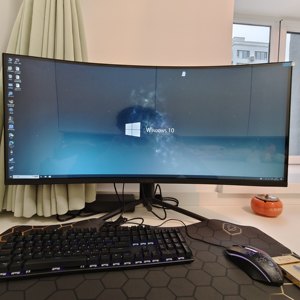 Monitor Ultrapanorámico Curvo de 34 Pulgadas 4K Todo en Uno, 100Hz, con Cámara Web Integrada, Altavoz, WiFi, Computadora de Escritorio para Juegos y Diseño - Product Image 6