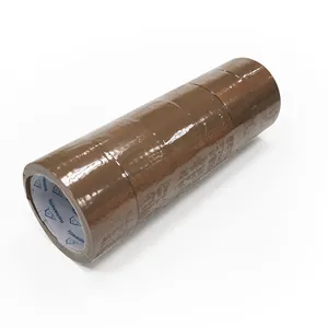 Hot sell Adhesive Brown Color BOPP Packing Tape for Sealing Cartons Color Tan Tape