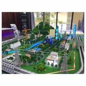 Diseño de Maqueta Arquitectónica 3D Personalizada para Línea de Producción de Equipos Mecánicos de Plantas de Energía con Características Modernas - Product Image 3