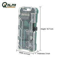 Convient aux drones, ordinateurs, iPhones, ordinateurs portables, consoles de jeux, montres, lunettes, jeu de tournevis de précision, kit de réparation avancé 18 pièces