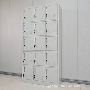 ตู้เก็บของโลหะ 15 ประตู 5 ชั้น สำหรับสำนักงานและโรงเรียน แบบตั้งพื้น ดีไซน์สี่เหลี่ยม KL-34 - Product Image 2
