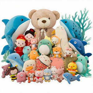 おもちゃ卸売り低価格爪機フィギュア7-8インチ混合ぬいぐるみPPコットンぬいぐるみ人形ぬいぐるみ生地ストレス解消 - Product Image 1