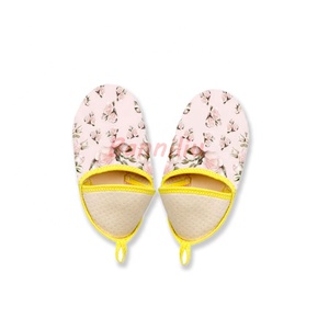 Fleur d'intérieur chaussures de marche <span class=keywords><strong>en</strong></span> <span class=keywords><strong>néoprène</strong></span> plage voyage hôtel chambre pantoufles pour les femmes - Product Image 1
