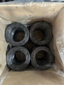 Siyah karbon çelik tel Construct SAE1010 1006 1008 1022 karbon çelik BWG 16 18 20 <span class=keywords><strong>21</strong></span> bükülmüş tel - Product Image 6