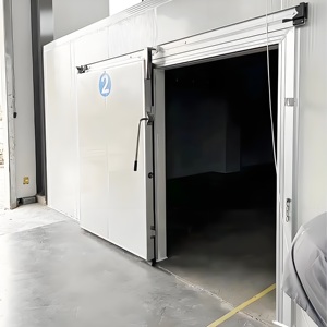 Pintu geser penyimpanan dingin otomatis tugas berat dengan Motor untuk dok pemuatan logistik - Product Image 1