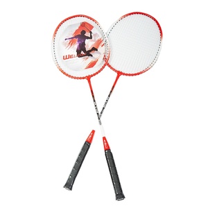 Racchetta da <span class=keywords><strong>badminton</strong></span> con stampa in lega di ferro cinese, buona qualità, concessioni sui prezzi, porta la palla - Product Image 1