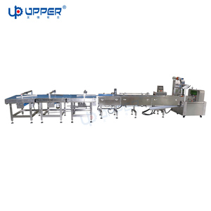 Tốc độ cao Tự động Mini Thanh xà phòng dòng chảy máy đóng gói điều kiện mới thực phẩm hóa học thiết bị kết nối dễ dàng xà phòng Dây chuyền đóng gói - Product Image 3