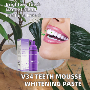 Espuma Dental Herbal V34 para Eliminar Manchas, Blanquear, Refrescar el Aliento, Cuidado Bucal para Uso Doméstico - Product Image 2