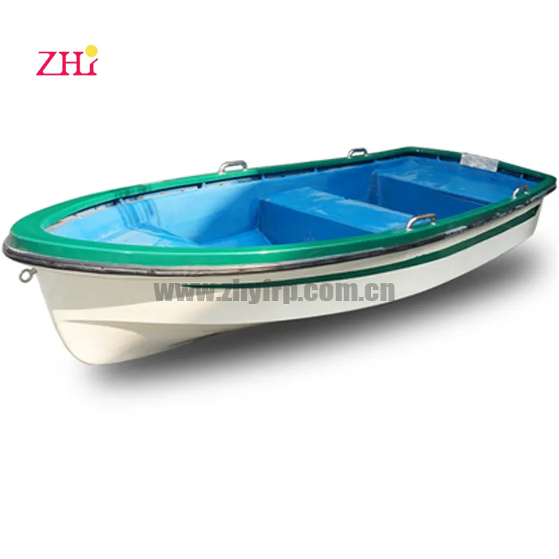 Barca a remi di plastica della vetroresina di pesca economica del nuovo modello 12ft da vendere le navi