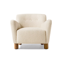 Nouveau design, canapé en tissu de style européen, ensemble de canapés avec dossier capitonné, chaise de salon avec structure en bois pour hall d'hôtel