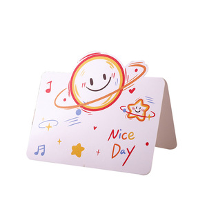 <span class=keywords><strong>Carte</strong></span> de vœux écologique à motif de <span class=keywords><strong>dessin</strong></span> au trait simple pour le Festival Qixi, la Saint-Valentin, la Fête des Mères, Noël, les anniversaires et les événements liés à la pâtisserie - Product Image 5