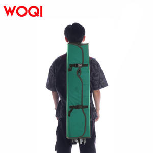 Chaise pliante d'extérieur Woqi avec pare-soleil, structure en aluminium, chaise de camping rectangulaire, couleur personnalisable - Product Image 3