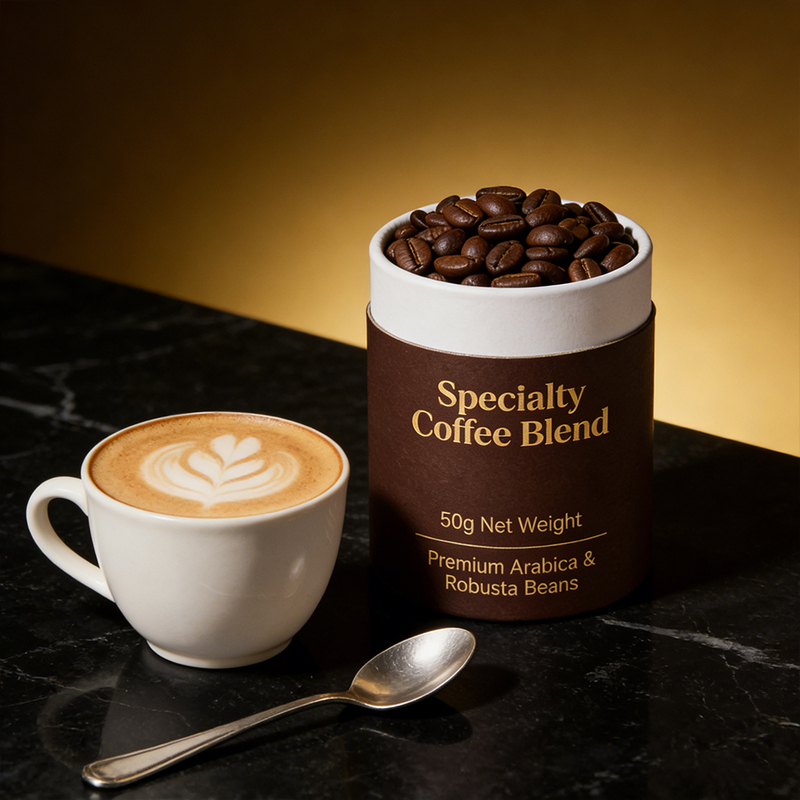 Environmentally Friendly Coffee Bean Paper Tube