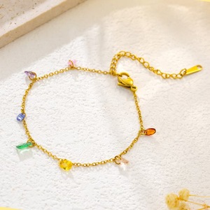 Модное легкое роскошное очаровательное колье с цирконием - Product Image 5