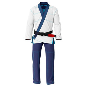 Uniforme de BJJ pour hommes, résistant aux déchirures, tissage perlé, vêtements d'arts martiaux, entraînement professionnel de Jiu Jitsu, uniforme confortable en coton - Product Image 1
