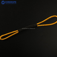 Corde d'épissure d'oeil de boucle UHMWPE colorée à haute charge, anneau UHMWPE résistant à l'abrasion et aux UV