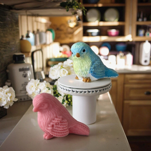 Plume Nestling Aromathérapie Bougie Savon Silicone Moule 3D Oiseau Forme Bougie Silicone Moule - Product Image 1