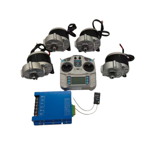 มอเตอร์แบบแปรงถ่าน 24V 250W พร้อมคอนโทรลเลอร์ปรับแต่งพิเศษสำหรับเครื่องตัดหญ้า รุ่น LK1016+LKDS48502 มอเตอร์แบบแปรงถ่าน DC 24V 250W - Product Image 4