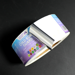 Étiquettes personnalisées imperméables en vinyle pour bouteilles de compléments alimentaires, estampage à chaud or mat, impression numérique, autocollants pour emballages de produits nutritionnels et de santé - Product Image 5