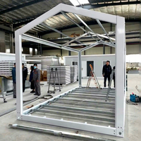 Structure de Conteneur Modulaire en Acier Galvanisé Léger pour Maison Préfabriquée