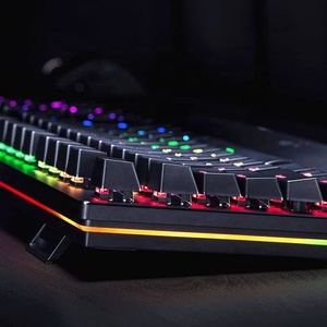 Razer Huntsman Elite Original USB óptico mecánico RGB retroiluminado Teclado programable para juegos para escritorio y PS5 nuevo lanzamiento - Product Image 4