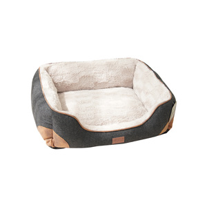 Wholesale Short Plush Orthopedic Dog <b>Bed</b> Luxury Pet Portable <b>Nest</b> Comfortable - Product Image 2