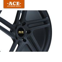 Pour Porsche, jantes de voiture en vente directe d'usine, 18-24 pouces, alliage d'aluminium noir satiné, 30 mm ET pour 911 718 Cayenne Panamera