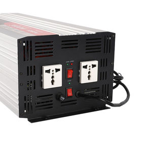 Inverter di Potenza da <span class=keywords><strong>12</strong></span> <span class=keywords><strong>Volt</strong></span> CC a CA <span class=keywords><strong>con</strong></span> Caricabatterie 3000W Onda Sinusoidale Pura - Product Image 2