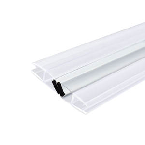 Tiras de sellado de <span class=keywords><strong>perfil</strong></span> de extrusión de <span class=keywords><strong>goma</strong></span> de PVC para puerta de <span class=keywords><strong>mampara</strong></span> de <span class=keywords><strong>ducha</strong></span> de baño burlete impermeable - Product Image 1