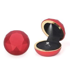 Packaging Gift Gold <strong>Jewelry</strong> Packaging <strong>Box</strong> Display with Lights <strong>Jewelry</strong> <strong>Box</strong> <strong>Small</strong> Plastic in Round <strong>Jewelry</strong> <strong>Box</strong> - Product Image 5