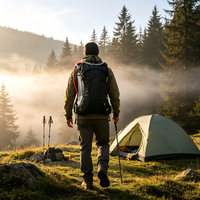 Sac à dos d'hydratation en nylon respirant, sac à eau pliable imperméable personnalisé pour la course à pied, le vélo, l'escalade, l'entraînement en trail