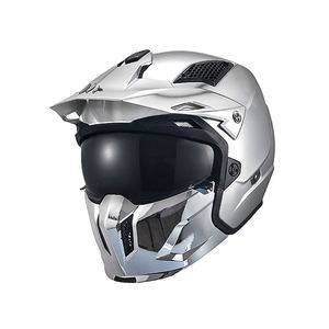 Casque intégral modulaire révolutionnaire MTHELMETS 2025 - Certifié DOT/ECE/CCC |   Coque en ABS |   Système de fixation rapide pour semelles interchangeables – Nouveau - Product Image 5