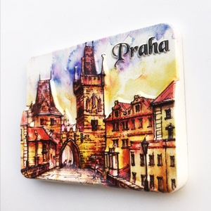 Imanes UV para Refrigerador con Diseños de Paisajes Culturales de <span class=keywords><strong>Praga</strong></span>, República Checa, Recuerdos Turísticos, Disponibles para Comercio Transfronterizo - Product Image 4