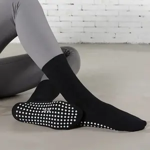 All'ingrosso semplici calze da Yoga da donna antiscivolo da ballo con impugnatura per Pilates