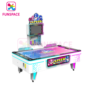 Funsapce Gagnez De L'argent Arcade à pièces Mesa De <span class=keywords><strong>Hockey</strong></span> De Aire <span class=keywords><strong>Air</strong></span> <span class=keywords><strong>Hockey</strong></span> <span class=keywords><strong>Table</strong></span> Machine de jeu avec marqueur électronique - Product Image 4
