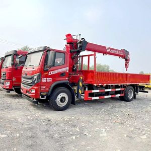 Camion-grue <span class=keywords><strong>hydraulique</strong></span> à flèche de 4, 5, 8, 10, 12, 16 tonnes monté sur petit camion, prix d'usine - Product Image 2