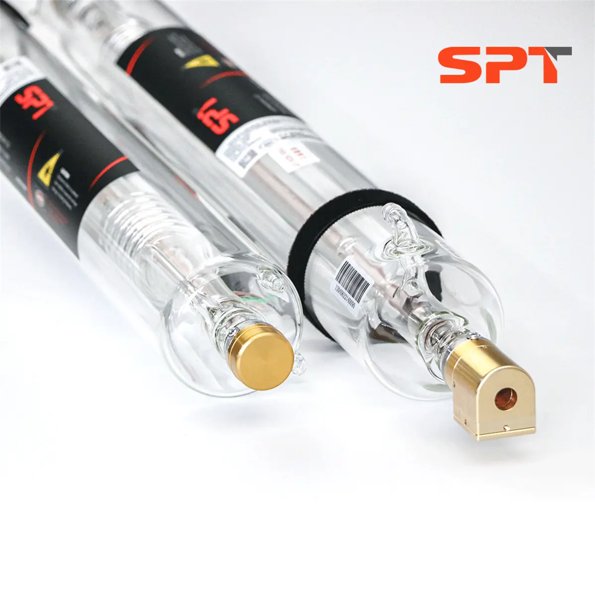 CO2-Laserröhre der SPT TR-Serie 30W ~ 150W mit rotem Zeiger laser modul