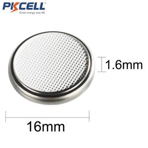 PKCELL lithium nút di động pin CR1616 50mAh 3V 5B pin - Product Image 2
