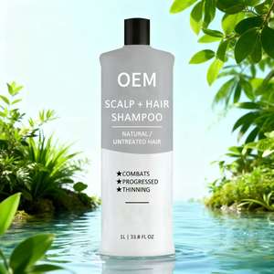 Champú natural personalizado para engrosar el cabello, gel nutritivo para el cuero cabelludo, fórmula suavizante, hidratante y refrescante - Product Image 5