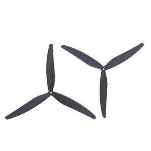 16X8X3 (1CW+1CCW) Black Plastic Glass Fiber Nylon 3 Blade Long Range 16inch RC FPV <b>Racing</b> <b>Drone</b> Octocopter UAV Propeller - Product Image 1